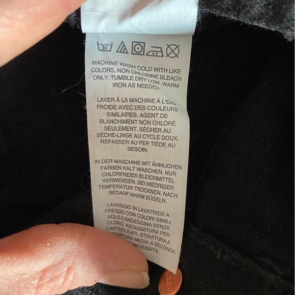 J.Crew Black Toothpick Jean - Picture 8 of 8